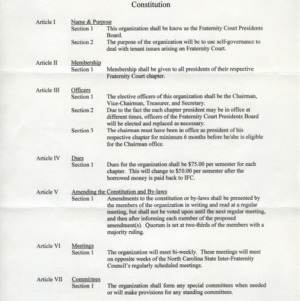 Fraternity Court Presidents Board constitution