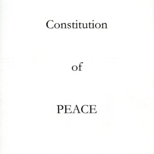 P.E.A.C.E. constitution