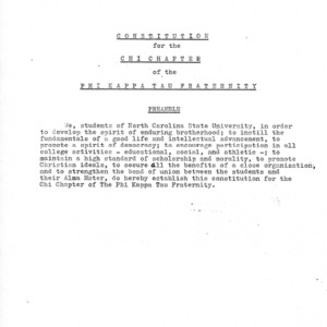 Phi Kappa Tau constitution