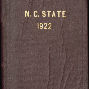 NC State Student Handbook, 1922