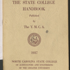 Student Handbooks, 1937