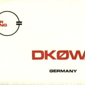 QSL Card from DK0WA, Trier, Germany, to W4ATC, NC State Student Amateur Radio