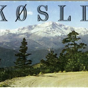 QSL Card from K0SLD/KW6, Wake Island, to W4ATC, NC State Student Amateur Radio