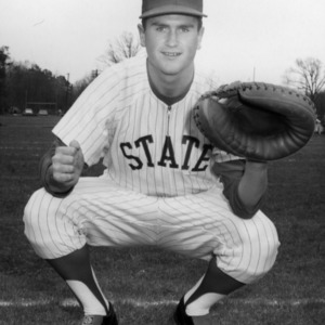 Hank Harris, catcher for North Carolina State