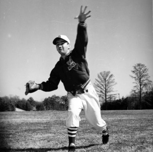 Tommy Hargrove, pitcher for North Carolina State, 1954-1956