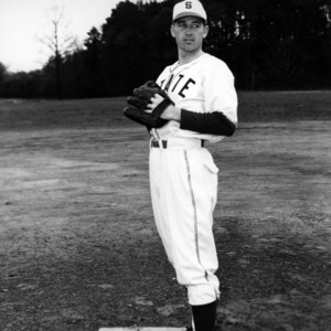 Dick Hunter, short stop and center fielder for North Carolina State, 1957-1958