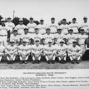 North Carolina State College baseball team, 1968