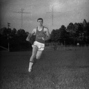 Leon Mason running on field