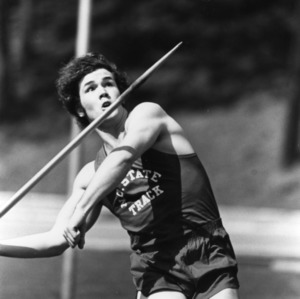 Curt Renz with javelin