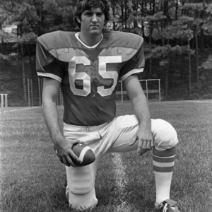 Dennis Brooks, North Carolina State football player, 1975-1978