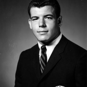 Tom Clausi, North Carolina State football team manager, 1962