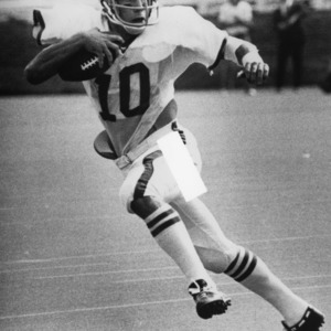 North Carolina State quarterback Johnny Evans during a game against the University of Virginia