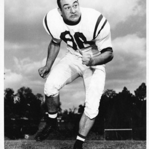 Dennis Kroll, North Carolina State end, 1960-1961