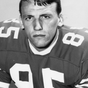 Wayne Lewis, North Carolina State end, 1966-1969