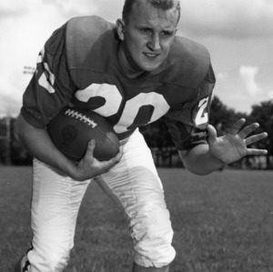 Bernie Latusick, North Carolina State left halfback, 1958-1959