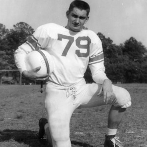 Monte Seehorn, North Carolina State halfback, 1953-1954