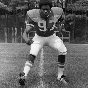 Percy Twine, North Carolina State defensive end, 1975
