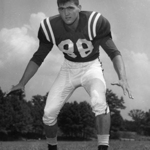 George Vollmar, North Carolina State end, 1958-1960