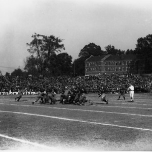 N. C. State and Duke football game