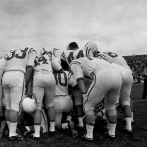 Wolfpack Football Team at University of Wyoming, September 1961