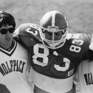 Injury during N. C. State 1982 homecoming game