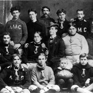Football team group photo