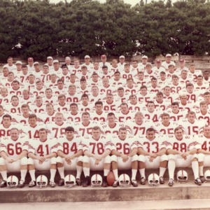N. C. State football team group photograph