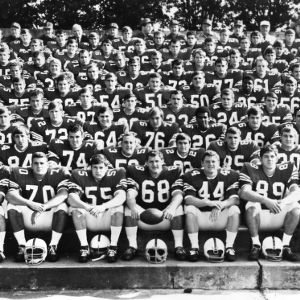 North Carolina State University Varsity Football Team group photograph