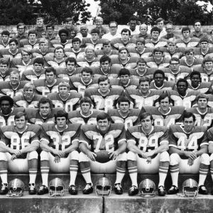 North Carolina State University Varsity Football Team group photograph