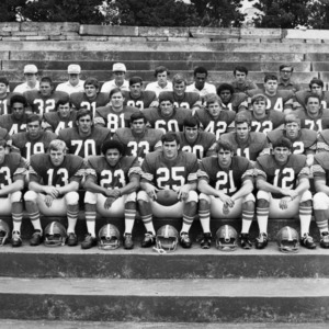 North Carolina State University Freshman Football Team group photograph