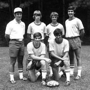 Football staff group photo