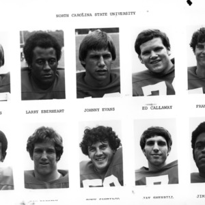 Football players' portraits