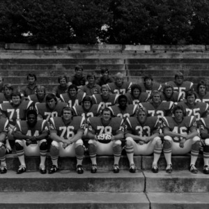 Freshman football team group photo