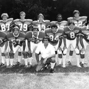 Pennsylvania natives on football team group photo