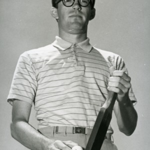 Golf team member Charles Debnam