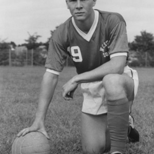 Soccer player Ray Rudell