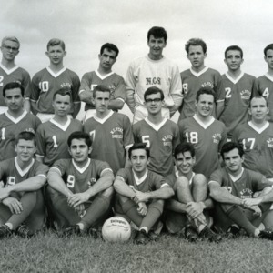 Soccer team group photo