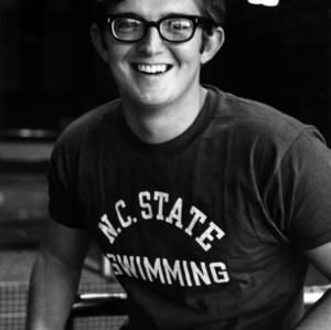 Swimmer Jim Coyle