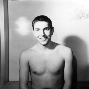 Swimmer Dick Paoletti
