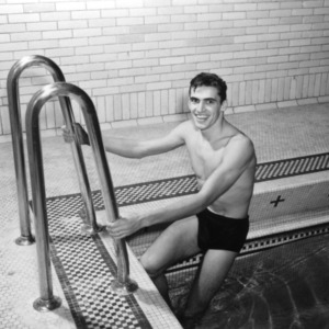 Swimmer Bill Ward