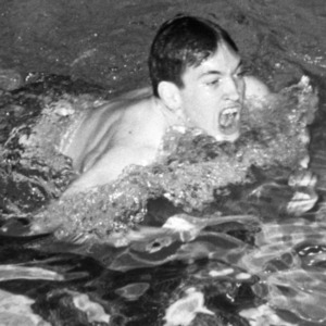 Swimmer John Calvert