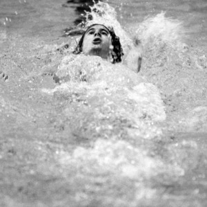 Swimmer Rick Mylin