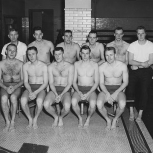 Swim team group photo