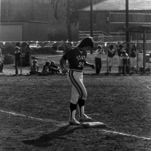 N. C. State Women's Softball player Gwyn Moseley