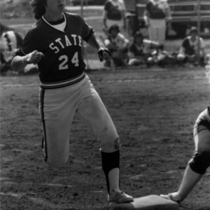 N. C. State Women's Softball player Gwyn Moseley