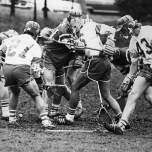 N. C. State and Hampden-Sydney lacrosse game