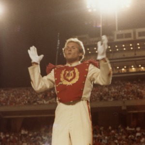 N. C. State marching band conductor