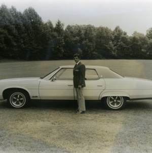 John Konstaninos with car
