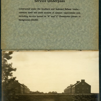 Major College Projects of the Public Works Administration, North Carolina State College of Agriculture and Engineering of the University of North Carolina