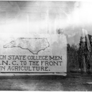 Sign advertising Student Agricultural Fair
